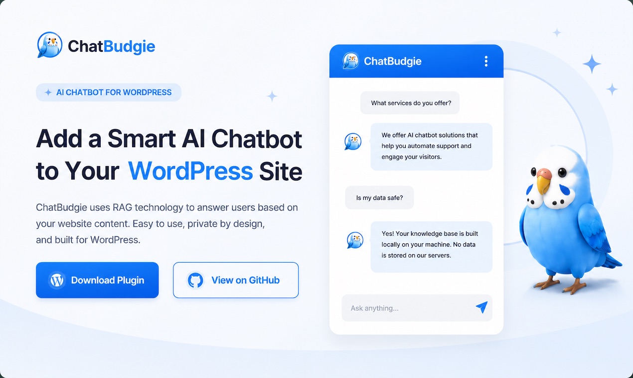ChatBudgie：真正懂内容的 AI 聊天助手